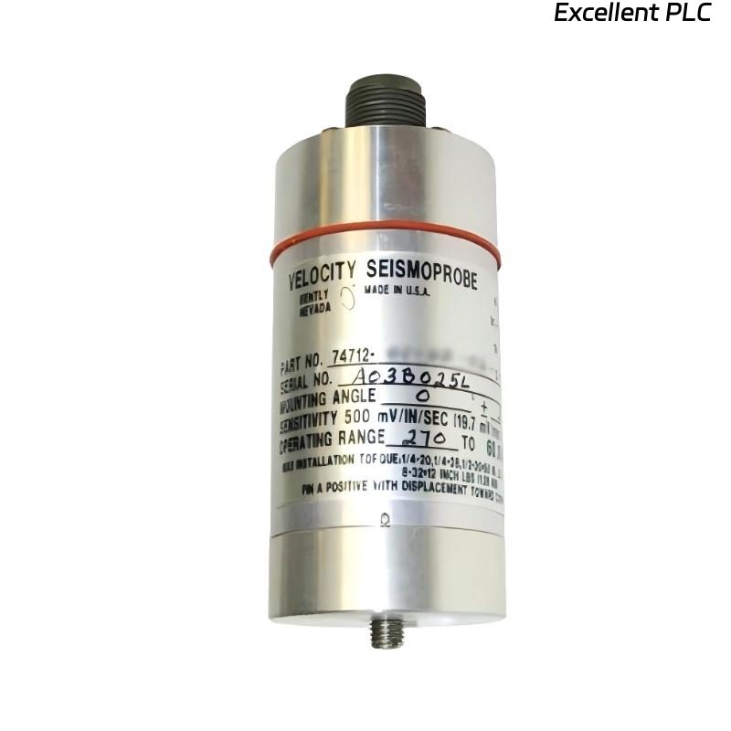 Bently Nevada 74712-01-10-02-00 Seismoprobe Velocity Transducers