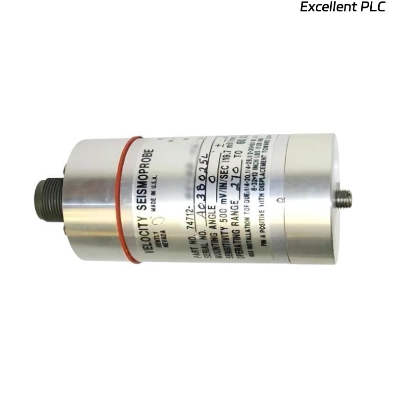 Bently Nevada 74712-01-10-02-00 Seismoprobe Velocity Transducers