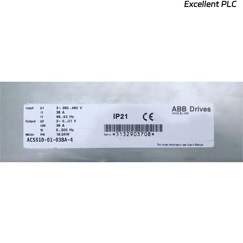 ABB ACS510-01-038A-4 3ABD00015750-D Frequency Converter