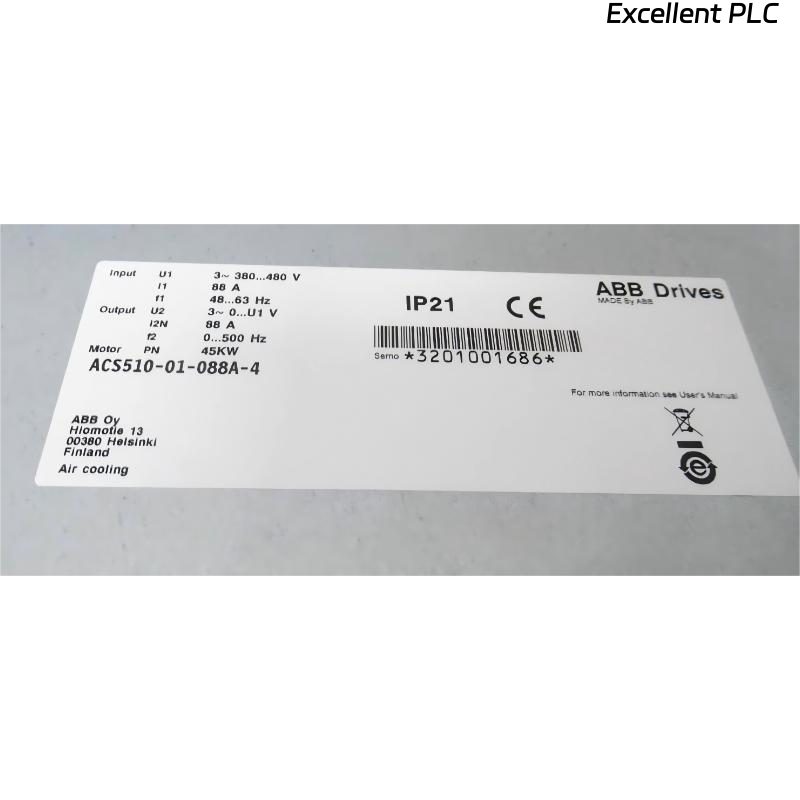 ABB ACS510-01-088A-4 3ABD00021616-D Frequency Converter