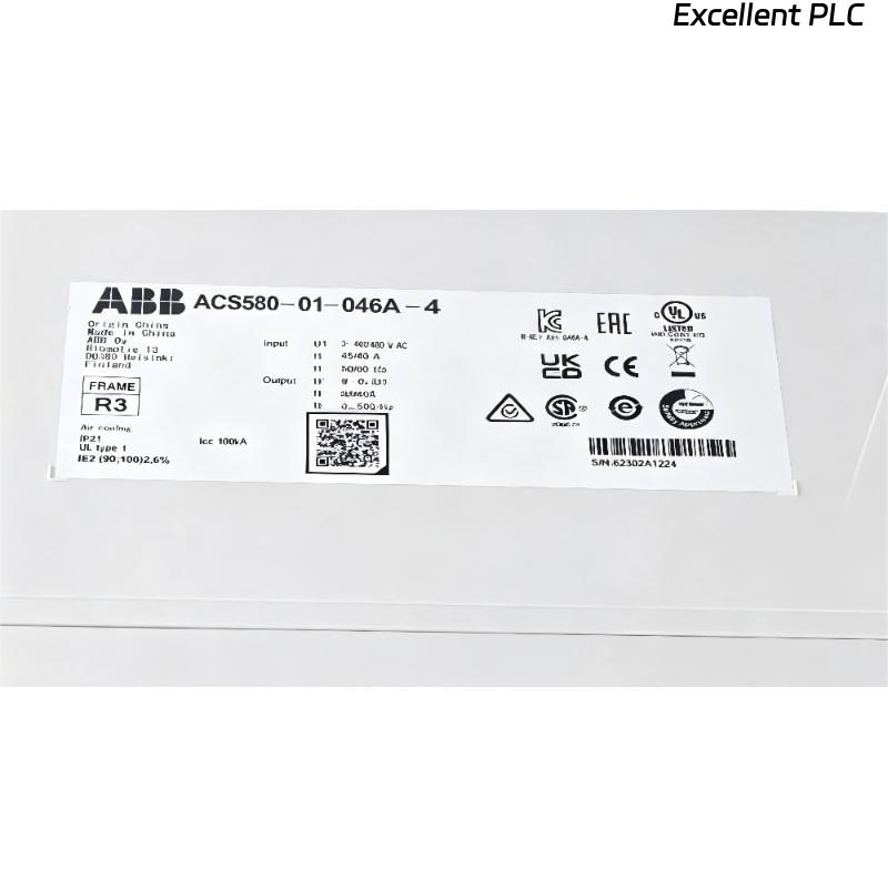 ABB ACS580-01-046A-4 3ABD50000038963 Frequency Converter