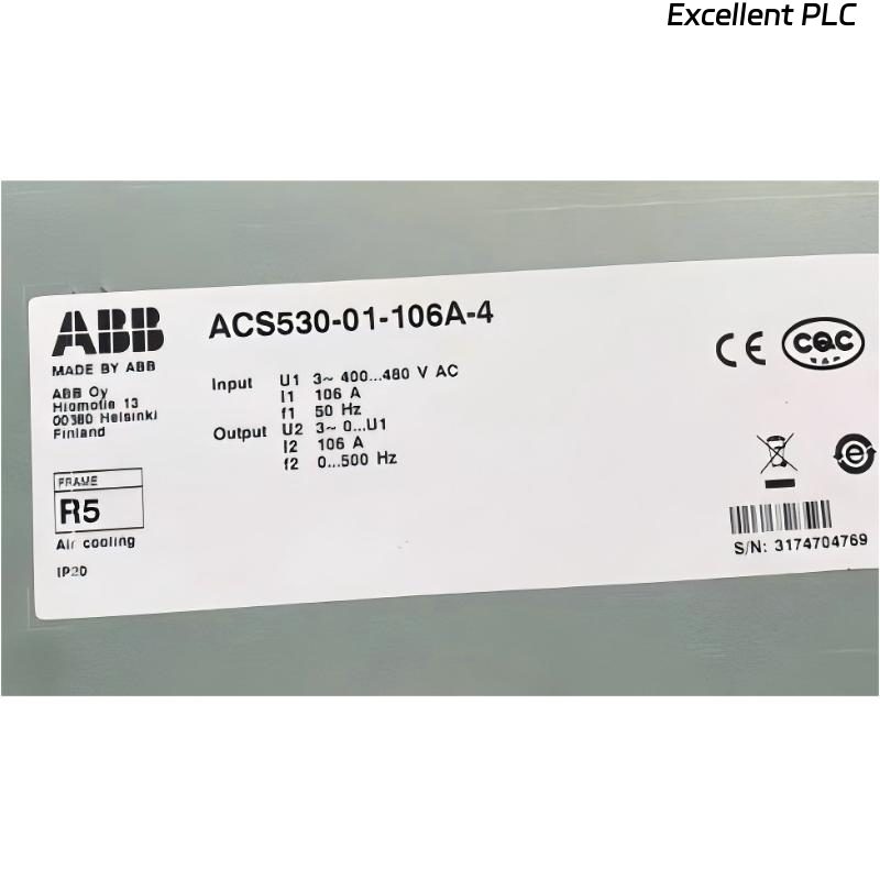 ABB ACS580-01-145A-4 3ABD00045437-D Frequency Converter