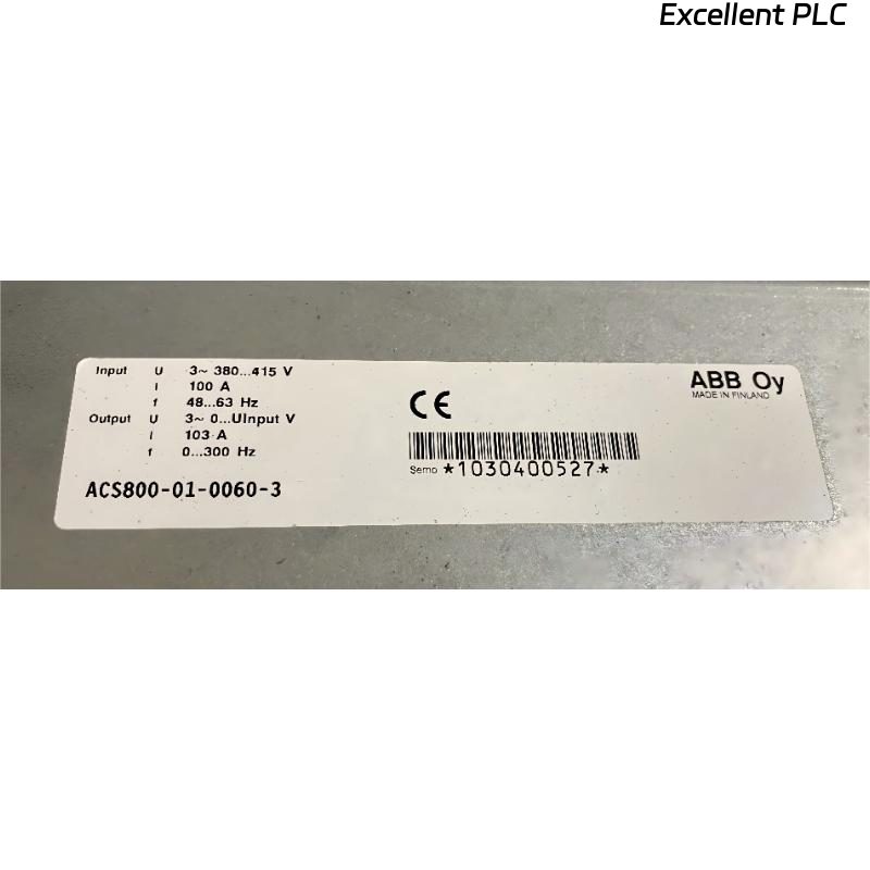 ABB ACS800-01-0060-3 64576496 Frequency Converter