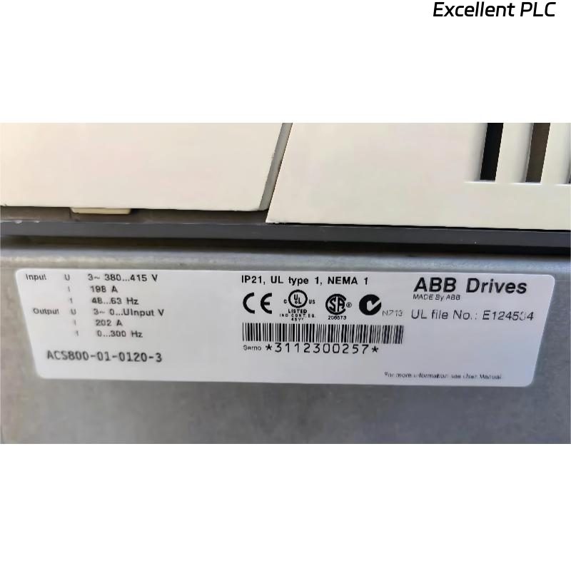 ABB ACS800-01-0120-3 64664425 Frequency Converter
