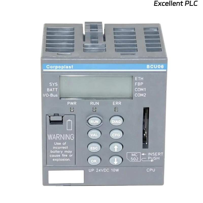 ABB BCU06-ETH C3 1SAP140100R1170 Central Processing Unit