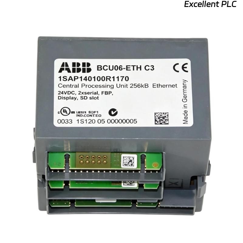 ABB BCU06-ETH C3 1SAP140100R1170 Central Processing Unit
