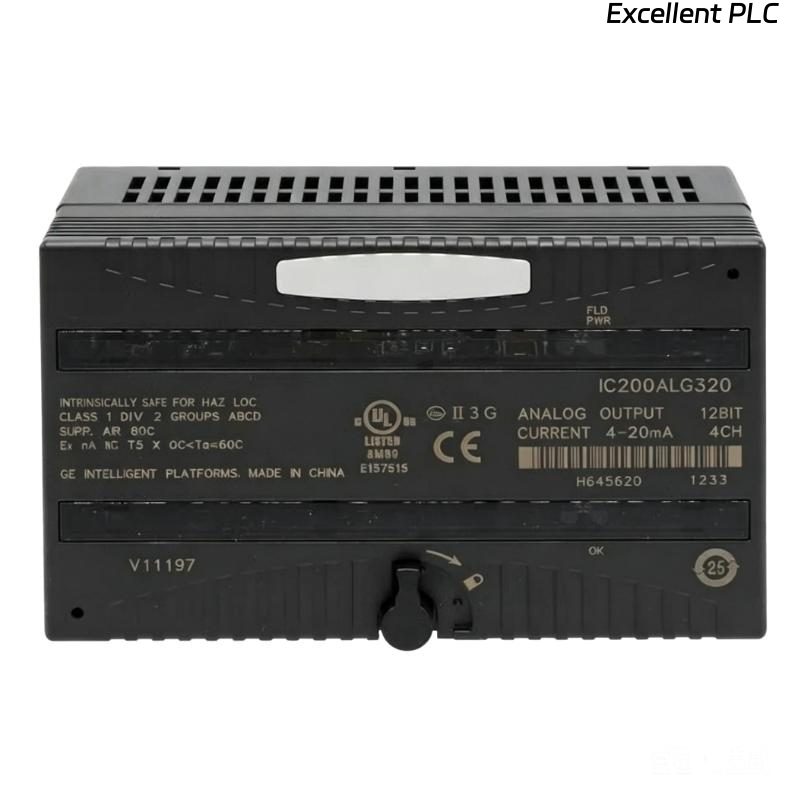 GE IC200ALG320B Analog Output module