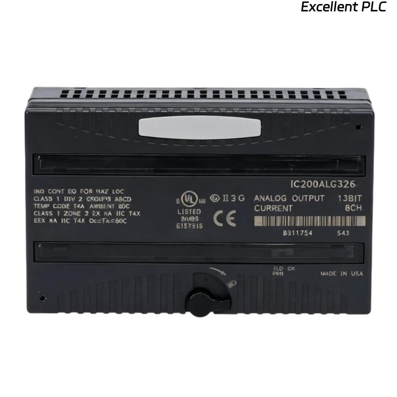 GE IC200ALG326G Analog Output Module