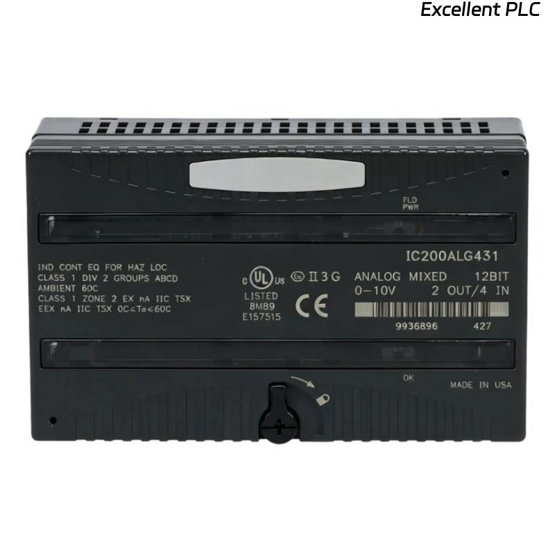 GE IC200ALG431F Analog Mixed Module