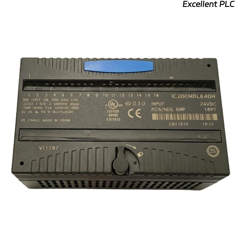 GE IC200MDL640H VersaMax Discrete Input Module