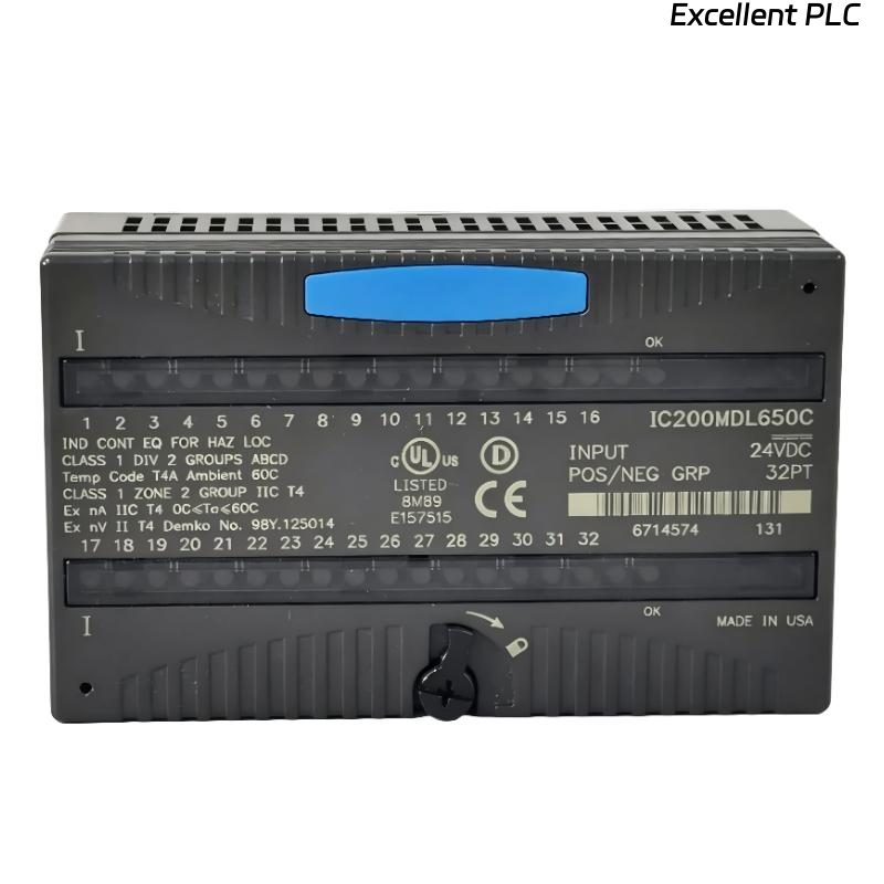 GE IC200MDL650C VersaMax Discrete Input Module