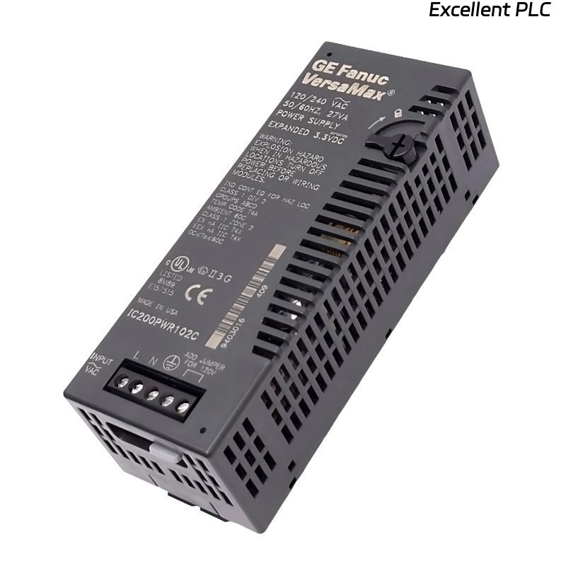 GE IC200PWR102C VersaMax Power Supply Module