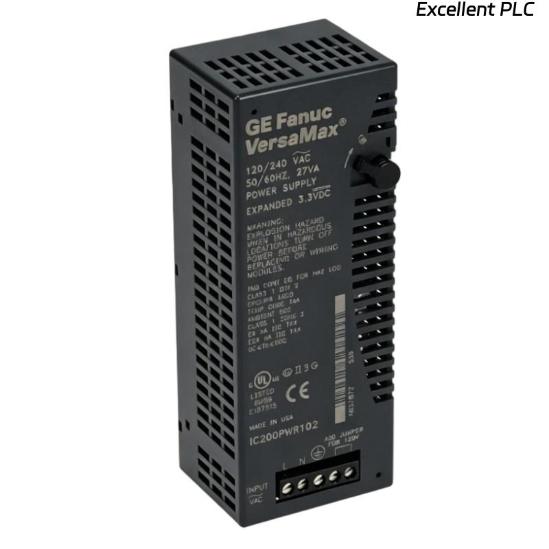 GE IC200PWR102H VersaMax Power Supply Module