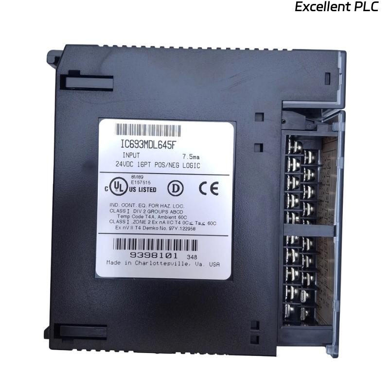 GE IC693MDL645F Positive/Negative Logic Input Module